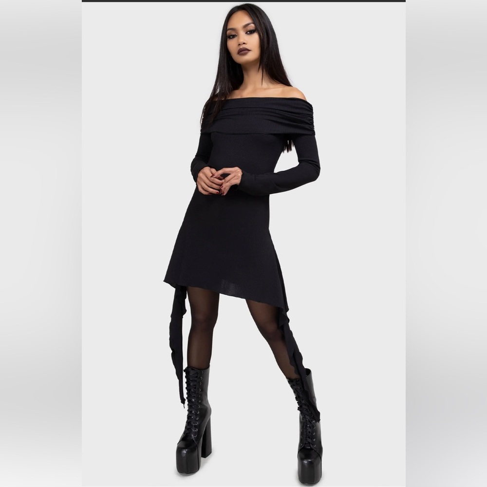 BNIBWT! Killstar Nyctophilia Asymmetrical Dress